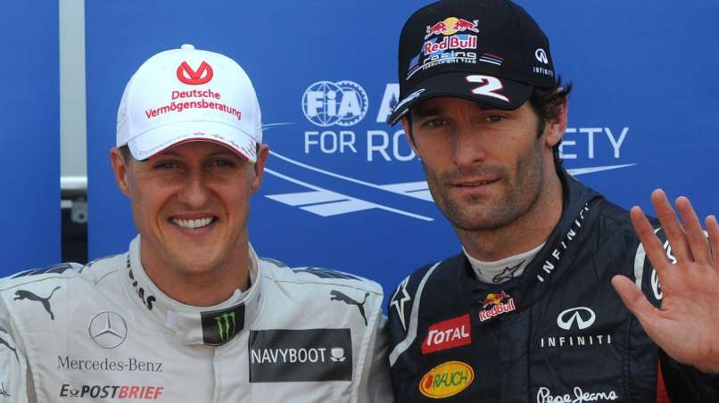 Schumacher, Webber