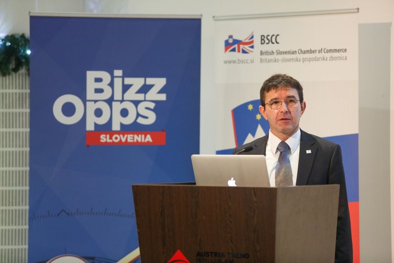 Minister za javno upravo g. Boris Koprivnikar na poslovnem mreženju Bizz...