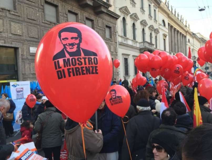 stavka italija renzi balon