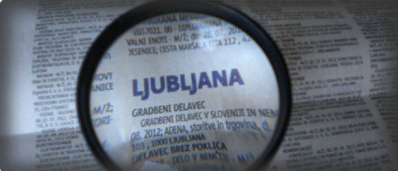Brezposelnost, iskanje dela, Ljubljana, časopis