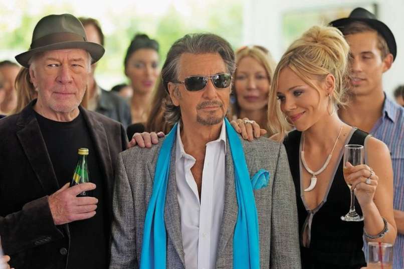 Christopher Plummer, Al Pacino in Katarina  Čas na snemanju filma Danny Collins