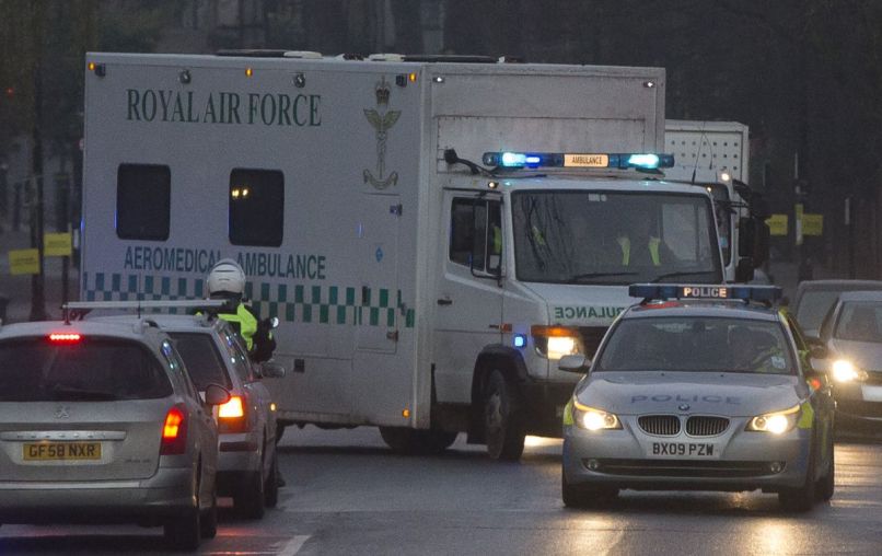 ebola, london, rešilec