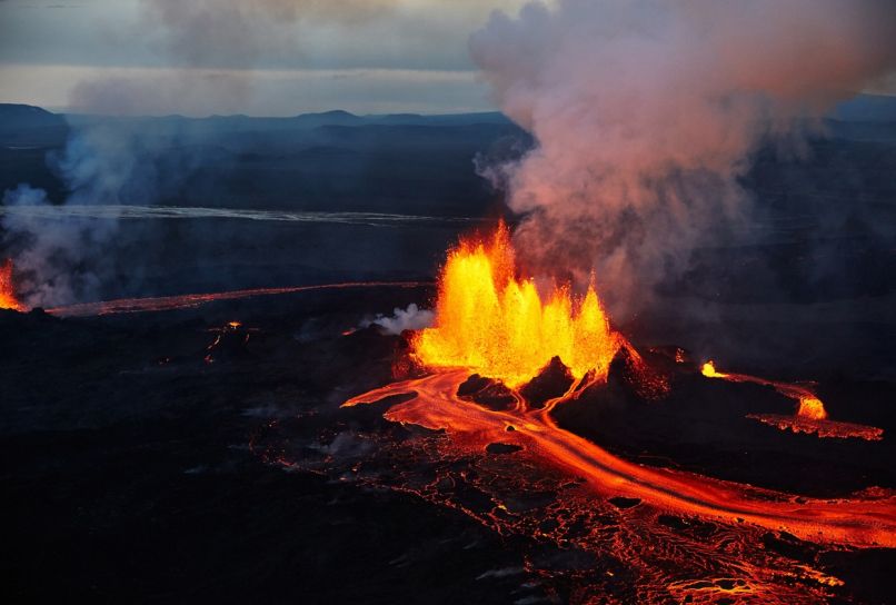 Bardarbunga, ognjenik, lava 1