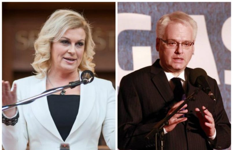 ivo josipovič kolinda grabar kitarovič sdp hdz hrvaška predsednik volitve tony