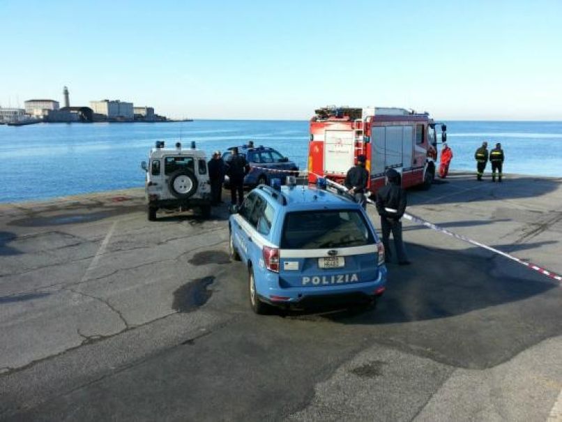 Trst, italijanska policja, pomol
