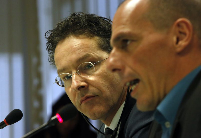 Jeroen Dijsselbloem Janis Varoufakis