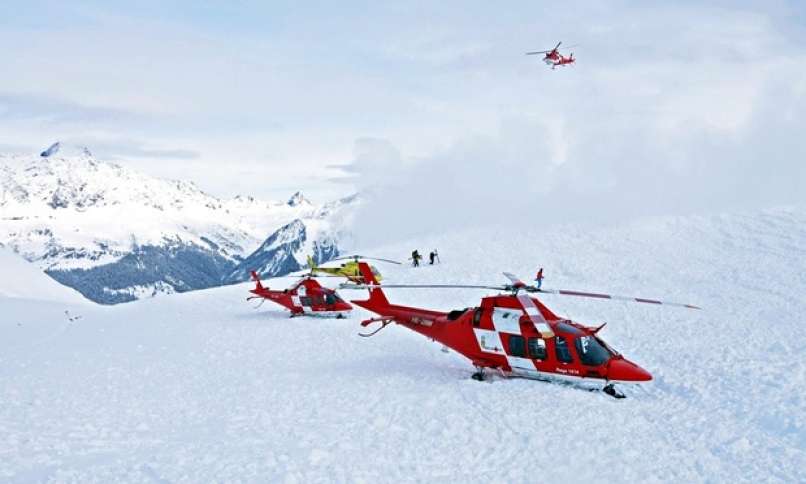 plaz smučar sneg smučanje nesreča helikopter tony