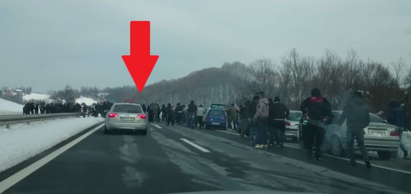 pretep navijači avtocesta BBB torcida