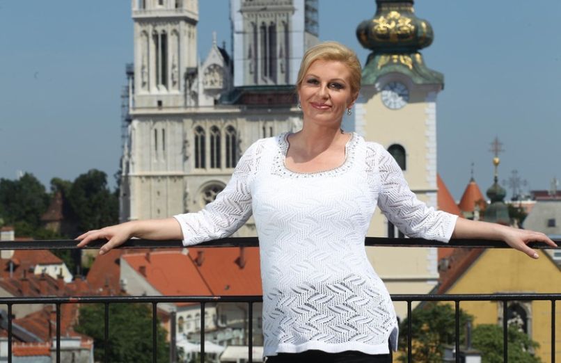 kolinda grabar kitarovič hrvaška predsednica tony