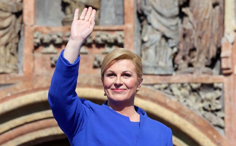 kolinda grabar kitarovič hrvaška predsednica tony