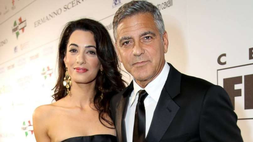 Amal in George Clooney