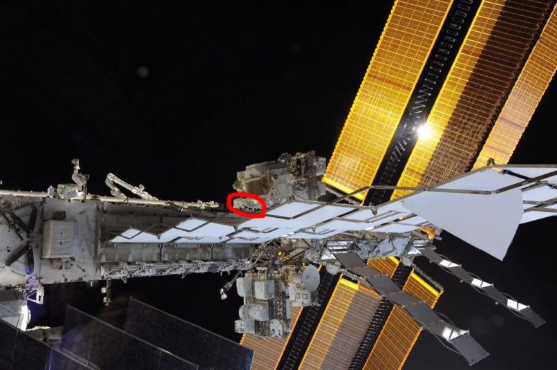ISS mednarodna vesoljska postaja astronavt