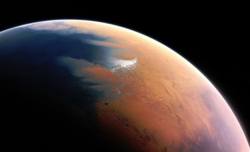 Mars, ocean