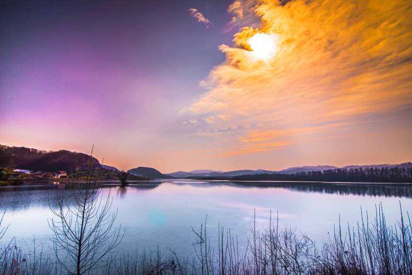 vreme jezero oblaki tony