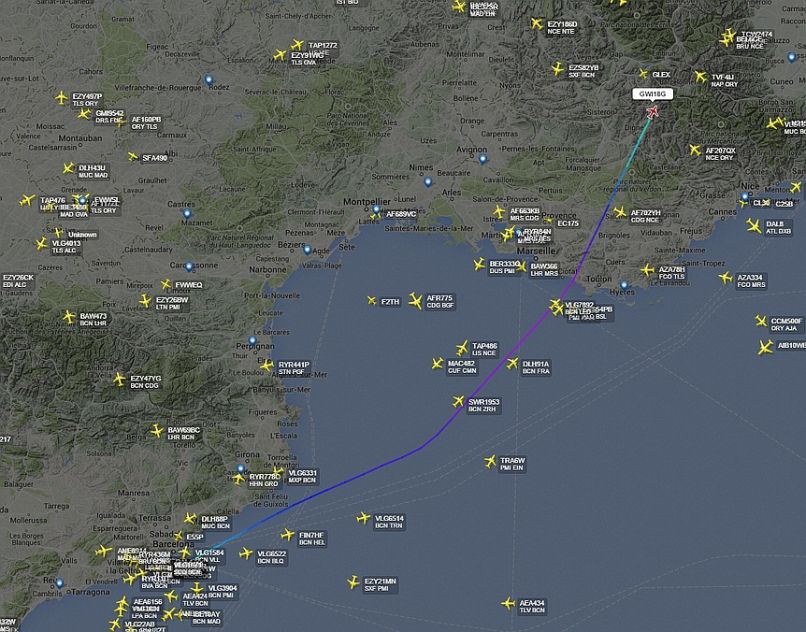 germanwings, flighradar