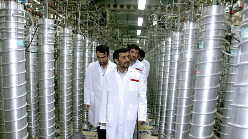 ahmadinedzad iran jedrski objekt