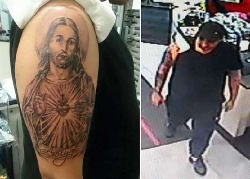 Jezus, tetovaža, tat, ropar