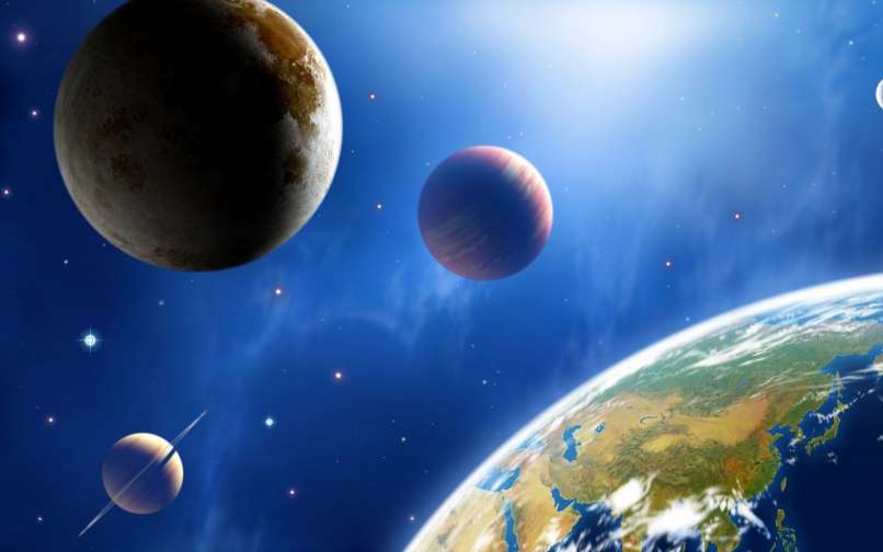 Raziskovanje, vesolje, Zemlja, planeti