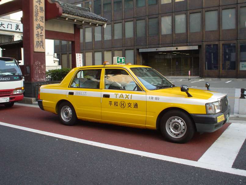 taksi taxi tokio tokyo japonska tony