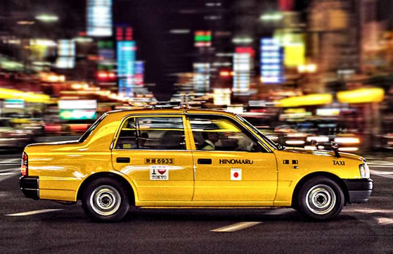 taksi taxi tokio tokyo japonska tony