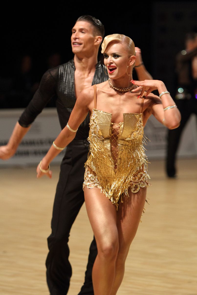 Nadiya Bychkova in Miha Vodičar