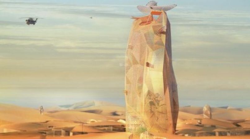 Stolp, Sahara 2