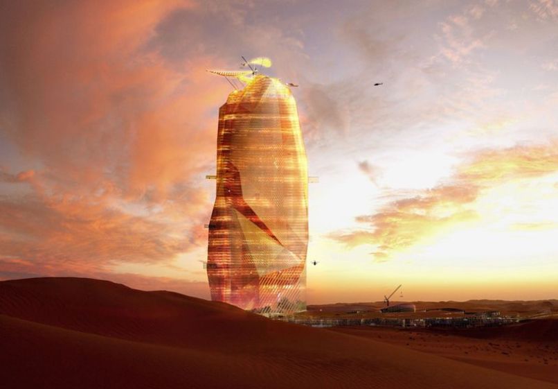 Stolp, Sahara 3