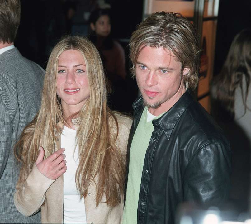 Jennifer Aniston in Brad Pitt