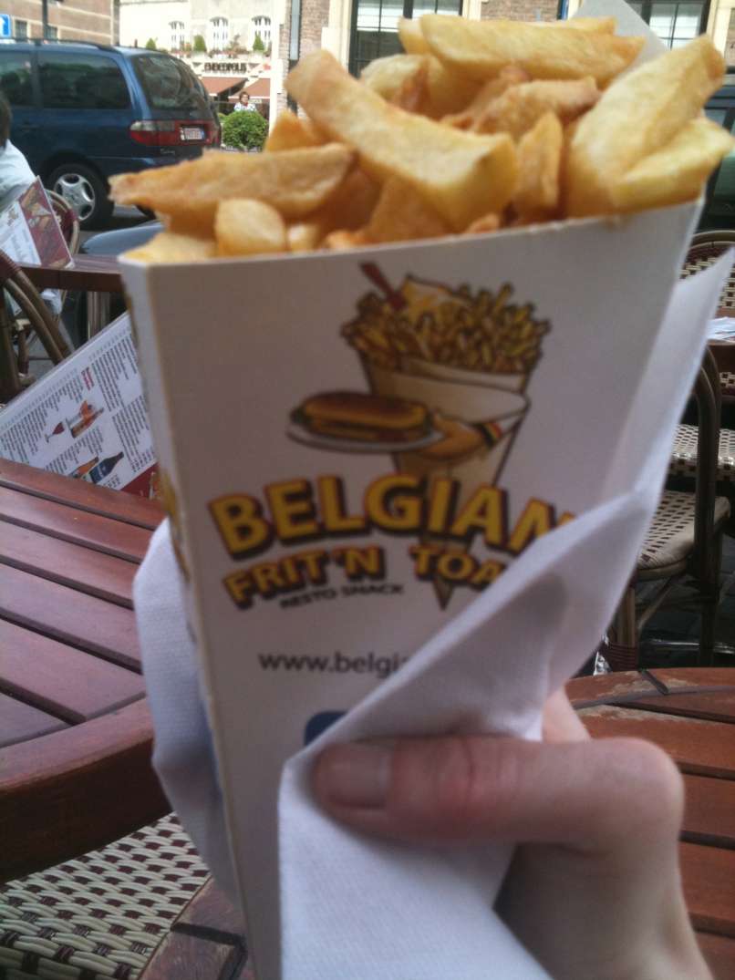 belgija ocvrt krompirček pomfrit