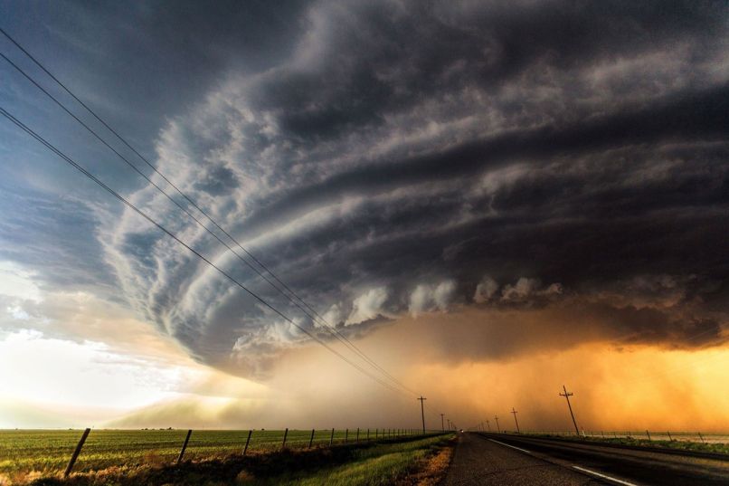 nevihta, tornado