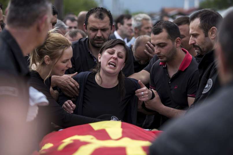 pogreb, kumanovo, žrtve, svojci