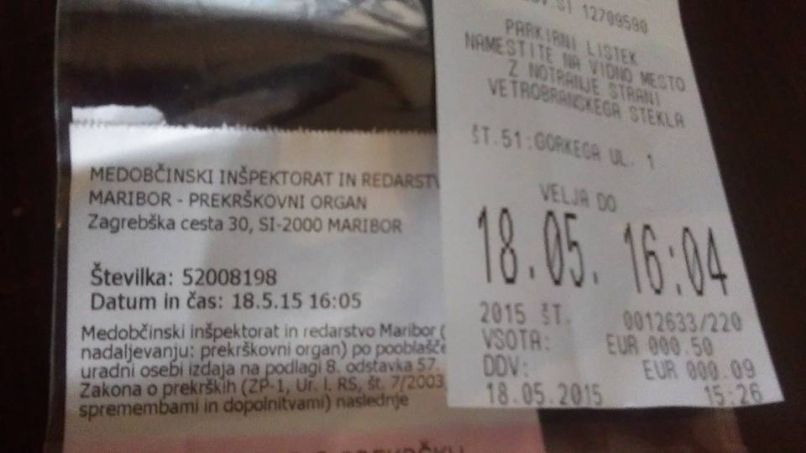 kazen za prekoračitev
