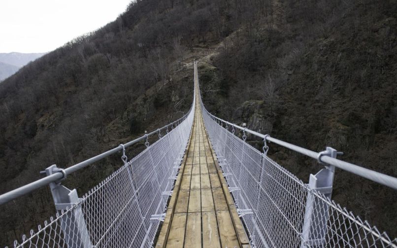 Most Carasc, Švica