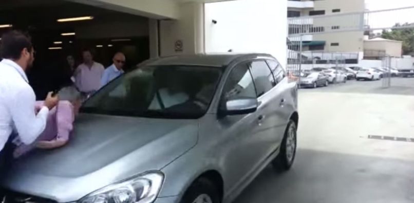 Nesreča, povožen, parkiranje