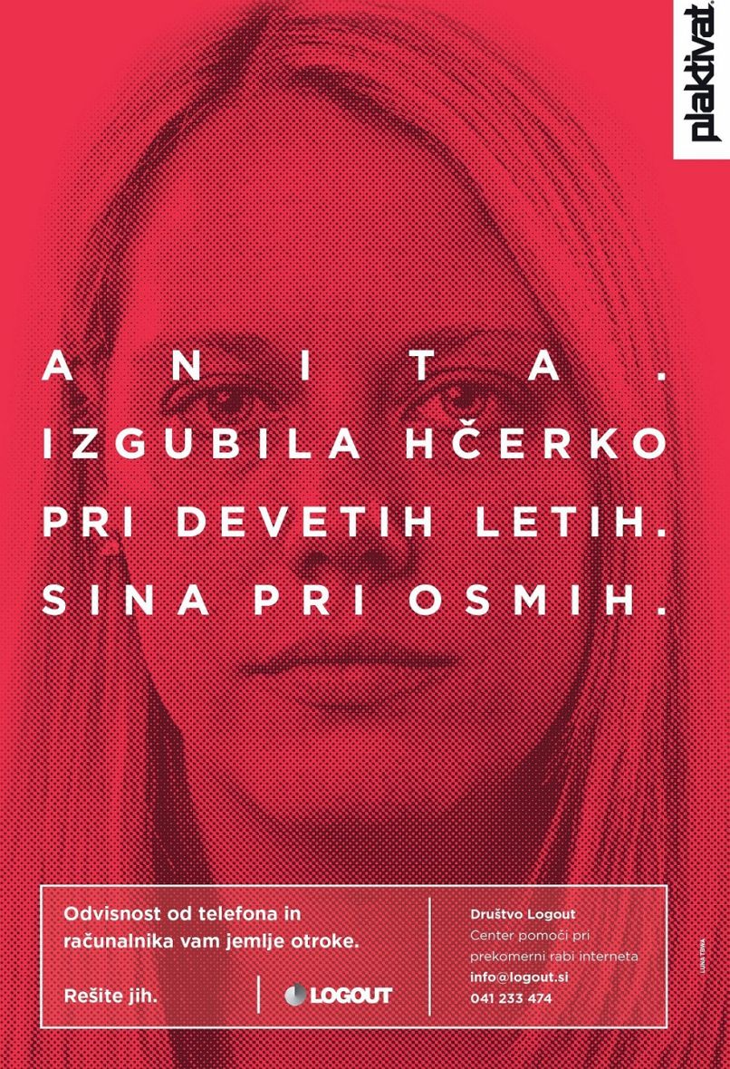 Zmagovalec 4. natečaja družbeno-odgovornega projekta Plaktivat - plakat \'Anita\'