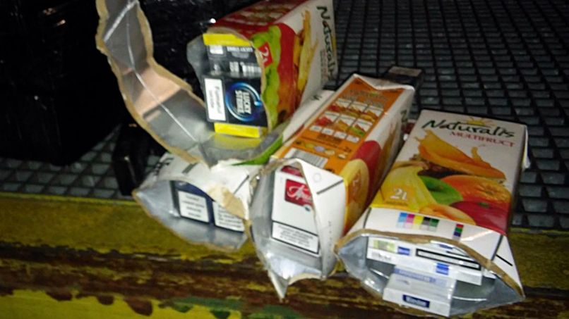 zasežene cigarete