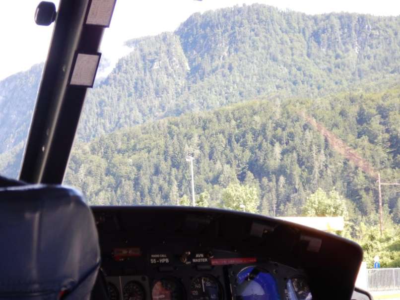 reševanje, begunjščica, helikopter