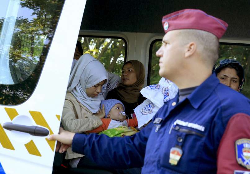 Migranti Madžarska