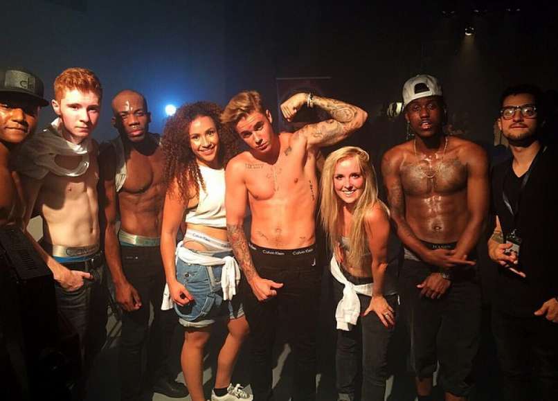 Nika Kljun in Justin Bieber