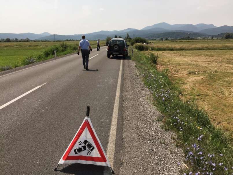 nesreča policija ižanka