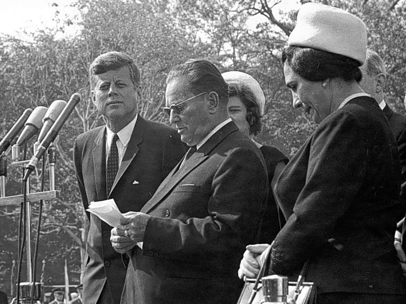 John F. Kennedy, Josip Broz Tito, Jovanka