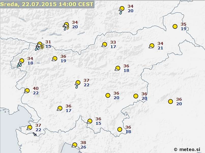 vreme, 22.7., meteo