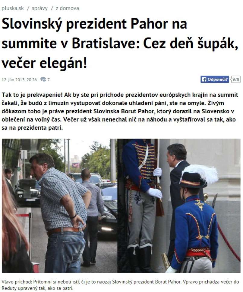 pahor na slovaškem