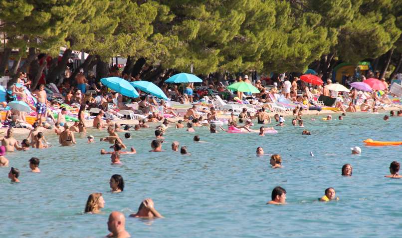 Poletna turistična sezona je na vrhuncu
