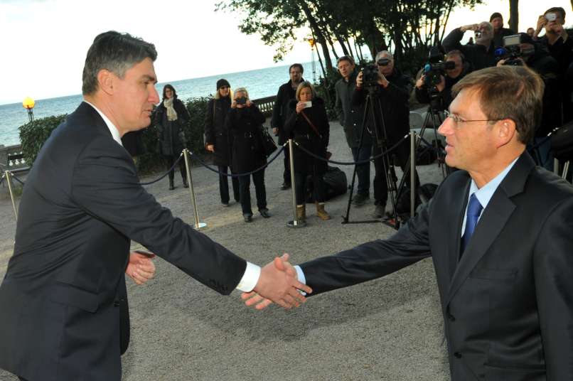 Milanović in Cerar