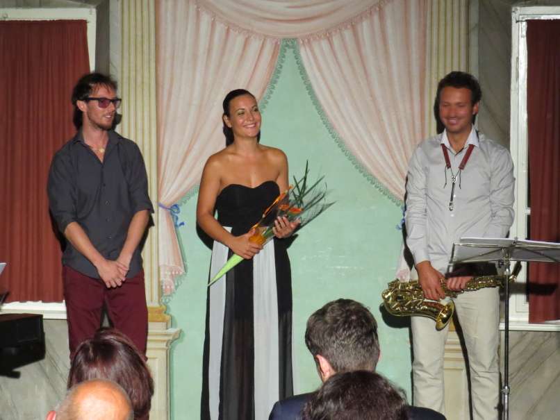 Marko Črnček, Nina Strnad in Jaka Kopač