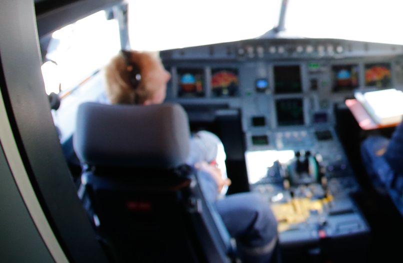 pilot letalo kabina