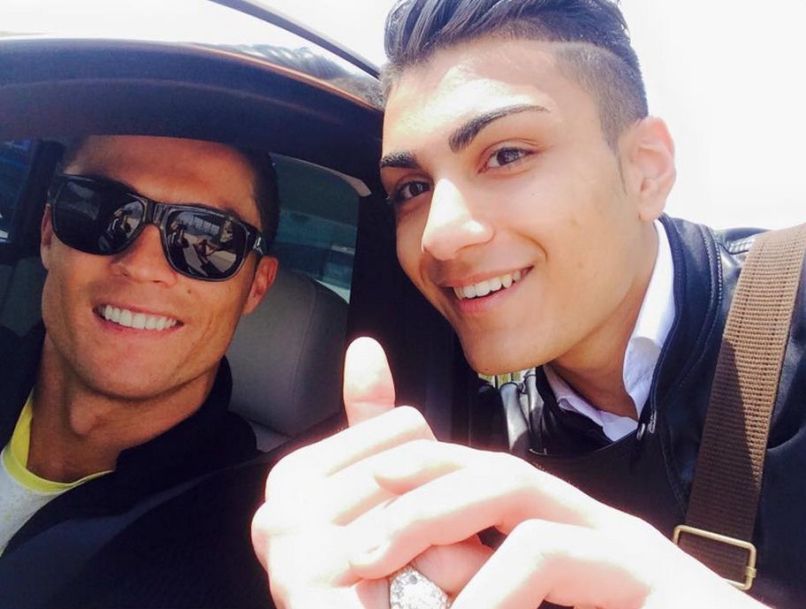 Cristiano Ronaldo in Shanta