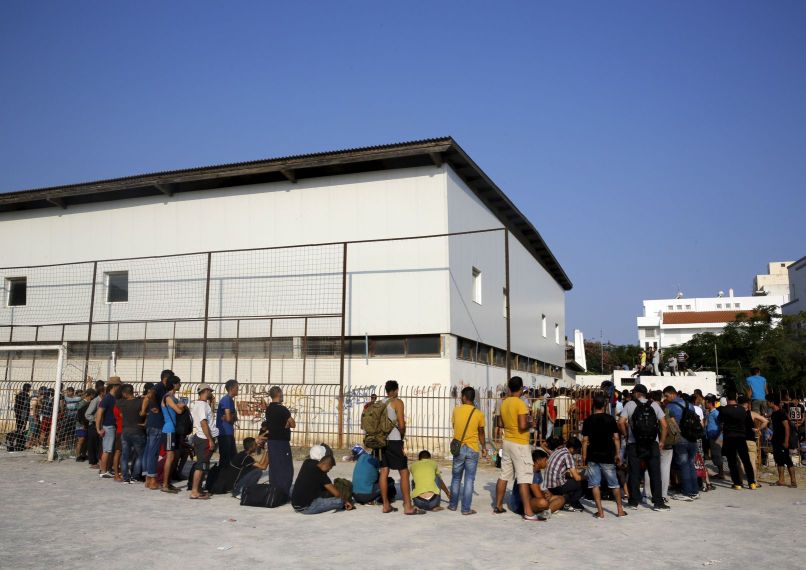 begunci, migranti, kos1