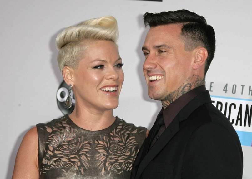 Pink in Carey Hart